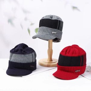 Berets homens menina pescoço babador aquecedor de lã ao ar livre cachecol mulheres gorro chapéu de malha boné quente