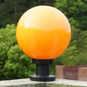 Wall Lamps LED Outdoor Landscape Lighting Candy Color Pillar Lamp Waterproof Light Holiday Deco Garden Post Courtyard