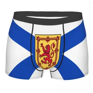 Unterhosen Boxer Männer Shorts Unterwäsche Männliche Flagge von Nova Scotia Boxershorts Höschen Mann Sexy