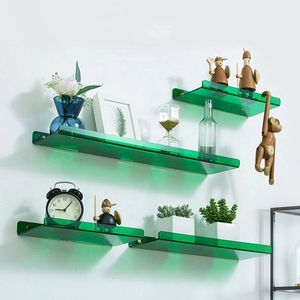 Color Acryl Wall Mounted Type Storage Rack Modern Bathroom Living Room Shelves Free Punching Wall Shelf Home Accessories 240131