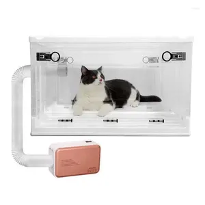 Vestuário para cães 600W secador de animais de estimação doméstico pequeno saco de secagem ferramenta de banho e sopro de cabelo