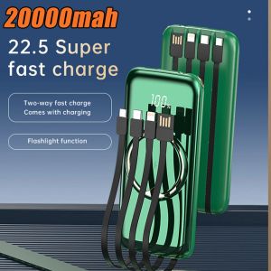 30000 mAh Wireless Power Bank 22,5 W Schnellladung für Huawei P40 Tragbarer externer Akku für iPhone 13 12 Xiaomi Powerbank