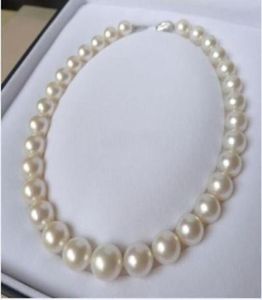Ювелирные изделия из жемчуга, длинное, 1316 мм, идеальное круглое ожерелье из белого жемчуга Южного моря 14K8474257