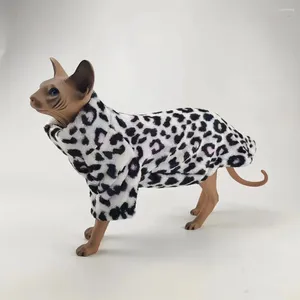 Costumi per gatti 2024 Maglione senza peli Moda invernale Ispessimento Caldo Sphynx Vestiti Casa Comodo cane per cani di piccola taglia