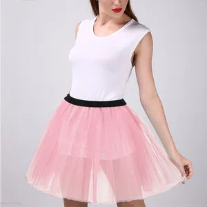 Damen-Nachtwäsche, Damen-Rock, Bonbonfarben, mehrfarbig, Unterstützung, halber Körper, Puff-Petticoat, bunt, klein, kurz, Party, japanischer Karneval, Vintage