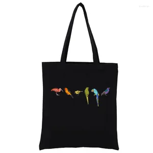 Einkaufstaschen Pride Plumage Graphic Funny Tote Bag Damenhandtaschen Shopper Totebag Fashion Casual Totes Eco Handtasche Canvas Hand
