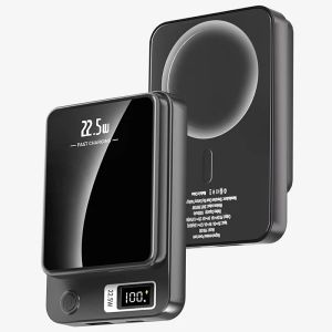 22.5W Wireless Powerbank 10000mah Bank Magnetic Power Bank فائقة الشحن السريع لـ iPhone Samsung Huawei Magsafe Charger