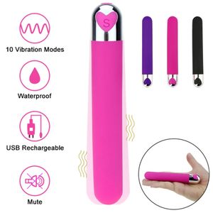 Bullet Vibrator Zauberstab Massagegerät Gspot AV Stick Dildo Vibrierender Sprung Ei Muschi Klitoris Stimulator Erwachsenes Geschlechtsprodukt Spielzeug für Frauen 240202