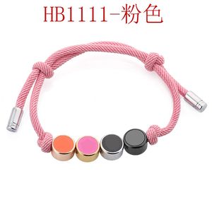 Novo modelo 2024 pulseira de aço inoxidável 316L de alta qualidade em três cores banhadas para mulheres joias de casamento com carimbo de caixa 1342072