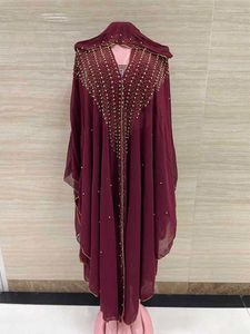 Etnisk kläder Free Size African Sequins klänning för kvinnor traditionella kaftan mantel elegant damer bröllop klänning femme fest klänningar muslim