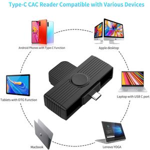 USB -smartkort/SIM/ID/CAC -kortläsare