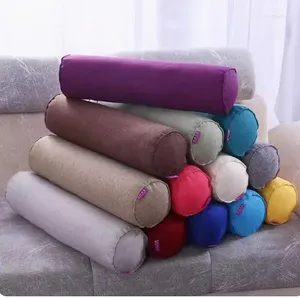 Pillow Cylindrical Sleeping Circular Waist Detachable And Washable Cotton Linen Long Strip
