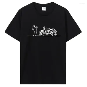 メンズTシャツの男性女性Moto Guzzi Linea Guzzisti Nomads Shirt Lineman TV Series Cotton Tese TシャツヒップホップTシャツストリート