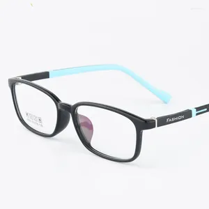 Оправы для солнцезащитных очков, очки унисекс, оптические ПК, прямоугольная оправа, студенческие гибкие прозрачные линзы, очки, черные, синие очки для глаз