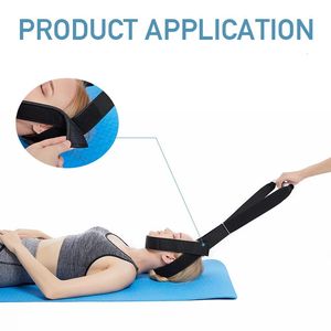 Stretcher Kit Cervical massage relaxation health correction support belt stretching tool Health Care Brace Band Neck Harness 240202