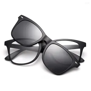Sunglasses Frames Men Eyeglasses Fashion Myopia Optical Computer Clip On Glasses Frame Brand Design Plain Eye Retro De Grau Femininos