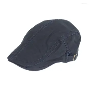 Berets atacado de alta qualidade japão e coreano elegante clássico moda unisex sboy pintor boina chapéu personalizado hera bonés