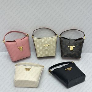 Hinkväskor designer väskor mode kvinnor handväskor på tygpåsar läder mini crossbody väskor högkvalitativa axelpåsar lyxiga kopplingspåsar plånboksäckar rosa mamma väskor