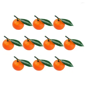 Decoração de festa modelo de frutas prop laranjas falsas frutas decorativas imitação de espuma acessórios artificiais para casa