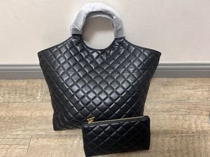 Icare Maxi Bag 58cmと48cmデザイナーバッグ女性トートバッグソフトアタッチクロスボディショッピングビーチ