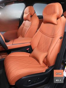 Car Seat Covers For Changan Deepal S7 2024 Cover Sets Leather Breathable Full Surrounded Protectors Interior Accessories