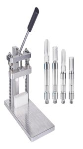 2 at 1 Dual M6T Presser Aluminum Mandrel Press Machine for 05ml 10ml Disposable Vapes Cartridge 510 thread Atomizer Dank carts9738894