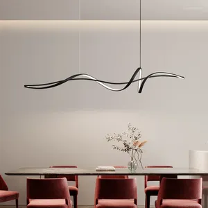 Kolye lambaları Modern minimalist ışıklar Yemek Oturma Odası Mutfak Tavan Avizesi Ev Dekoru Aydınlatma Parlak
