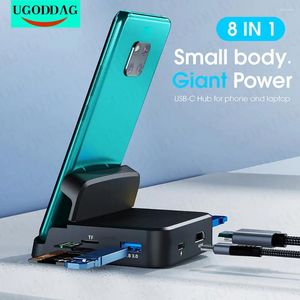 Portabl Type C HUB Docking Station For Samsung S20 S10 Dex Pad USB To HDMI-compatible Dock Power Adapter Huawei