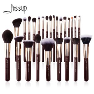 Jessup Makeup Brushes Set Professional NaturalSynthetic Hair Brush Foundation Powder Contour Eyeshadow 1525pcs 240131