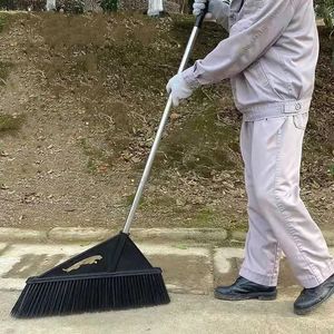 50 سم غبار مكنسة حديقة يدوية الضغط ممسحة الأدوات المنزلية تنظيف الفرش