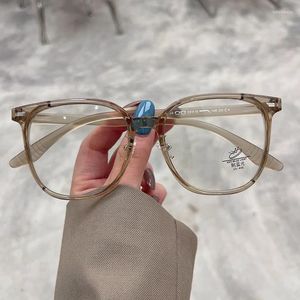 Sunglasses Frames Blue Light Blocking Eyeglass For Women Square Shape TR90 Material Glasses Frame Style Eyeglasses