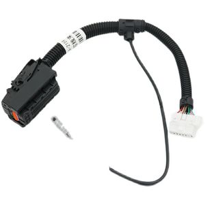 OBD2 16P female head to EDC7 computer board ECU diagnostic flash program harness plug diagnostic line