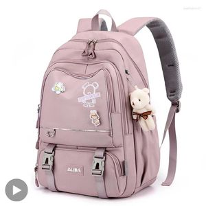 School Bags Backpack Class Schoolbag Bag Back Pack For Girl Children Kid Child Teenager Bookbag Primary Female Women Bagpack Teen Kit