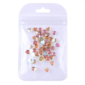 Nail Art Kits Glittering Heart Shape Decor Unique Trendy Pattern Accessories For Professional Salon