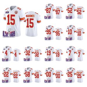 Kansas''City''Chiefs''men Women Youth Super'''bowl''lviii Rashee Rice Isiah Pacheco Patrick Mahomes Travis Kelce Custom White Jersey