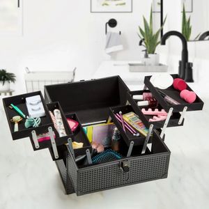 Makeup Train Cose Cosmetics Organizator Matte Black 240127