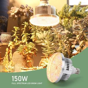 Whod Lights 2PCS 150W Lekka LED Full Spectrum Fitolamp Rośliny Rośliny Lampa uprawna E27 Oświetlenie dla roślin kwiatów Growbox Wal.