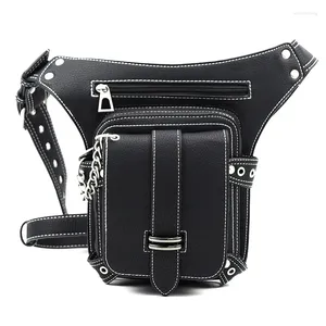 Sacos de cintura Steampunk Vintage Belt Bag Men Outdoor Ombro Crossbody Women's Mobile Phone