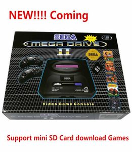 För Sega Pal -version Game Console Bulit i 9 spel Support Mini SD Card 8GB Download Games Cartridge MD2 TV Video Console 16Bit5980274