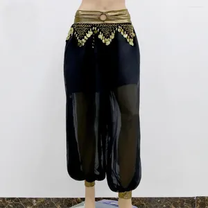Costume da danza del ventre da donna con pantaloni Harem da ballerina, costume da ballo rotante