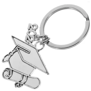 Keychains Graduation Season Keychain Gift Bag Hanging Ornament Ring Memorial Gifts During For