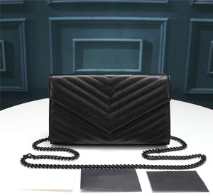 Caviar Luxus-Designer-Tasche, Handtaschen, hochwertige Kettentasche, Umhängetaschen, modische Umhängetaschen, Designer-Frau-Handtasche, Dhgate-Taschen, Borse-Geldbörse, Münzen mit Box