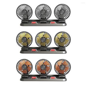 USB/12V/24V Fan Cooler Low Noise Car Cooling Air Circulator 360 Degree Rotatable For Truck Van SUV RV ATV Boat