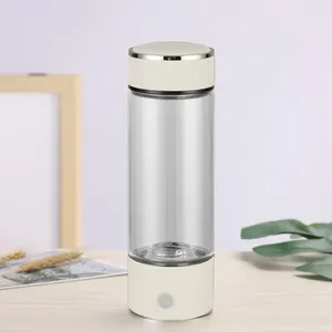 Bottiglie d'acqua Coppa antiossidante Creatore ricco di minerali Generatore di bottiglie di idrogeno ricaricabile tramite USB con rapido per ionizzato