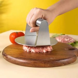 Hamburger Press 304 Stainless Steel Non-Stick Meat Beef Grill Burger Press Patty Maker Hamburger Maker Griddle Kitchen Supplies 240125