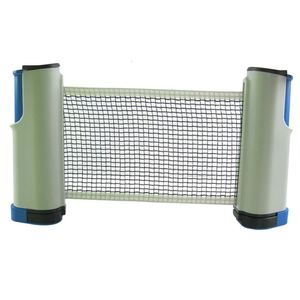 Portable Table Tennis Net Anywhere Retractable Pingpong Post Net Rack Adjustable Any Table Anywhere Easy to Install 240131