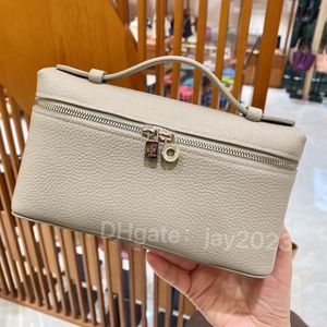 10s Helt handgjorda tygväska Designer Bag Classic Luxury Zipper Touch Importerad Togo Leather Exquisite Beeswax Thread Hand Sying With Box