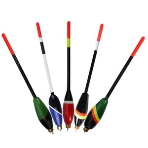 Bobbers de pesca 5 pçs/set cortiça antena flutuadora balsa madeira leve flutua kit 17.5-18cm flutuabilidade 32g flutuante para baixo/carpa 240122