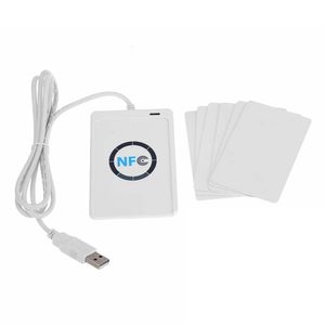 Acr122u rfid cartão inteligente escritor copiadora duplicador 1356mhz leitor sem contato para controle de acesso bilhete eletrônico 240123