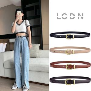 women's Belt italy design for girls antique retro simple female student thin belt for women Korean cut edge jeans waistband 240122
